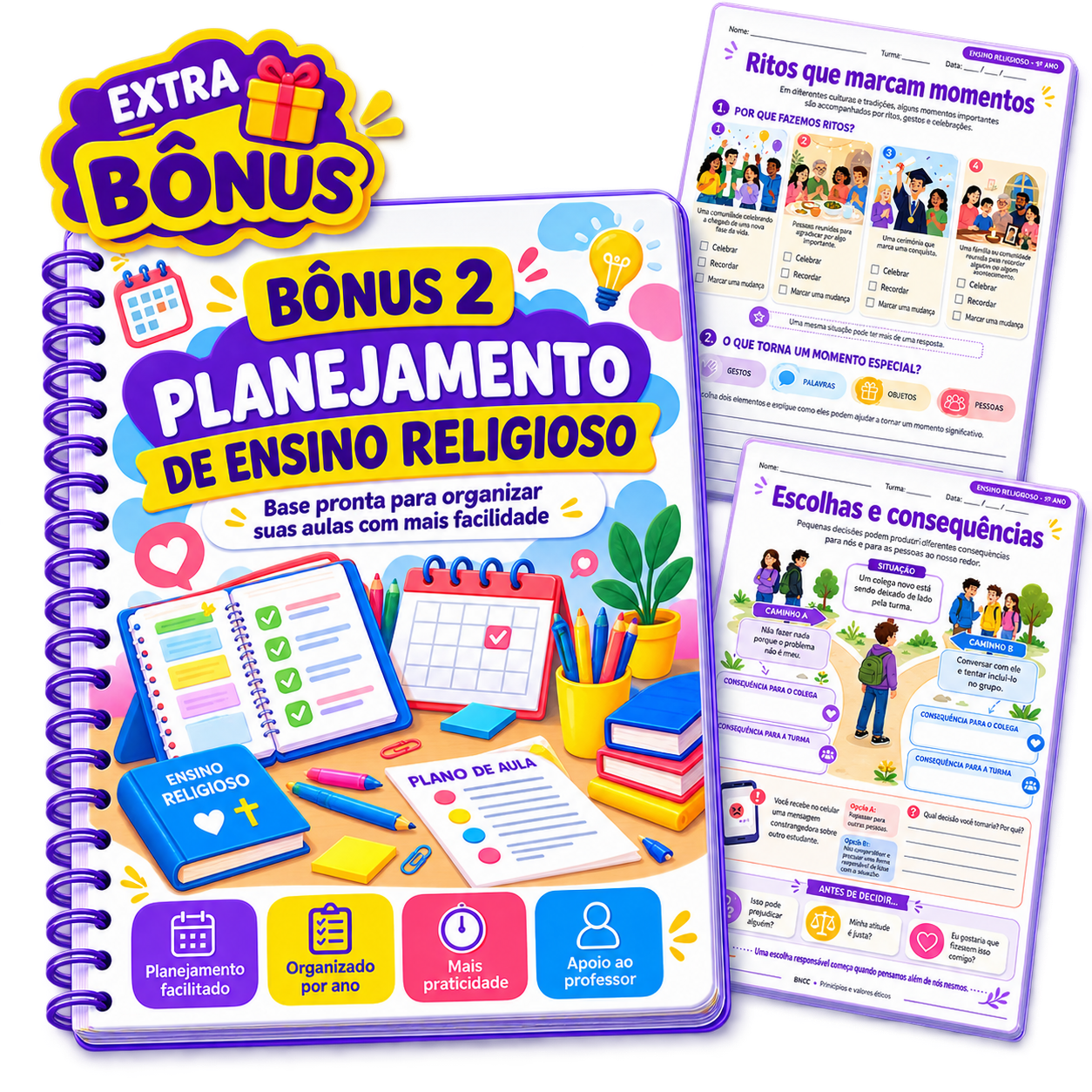 Bônus Planejamento de Ensino Religioso